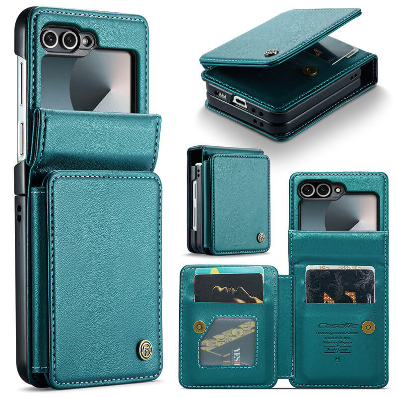 CaseMe Samsung Galaxy Z Fold6 Wallet RFID Blocking Kickstand Case