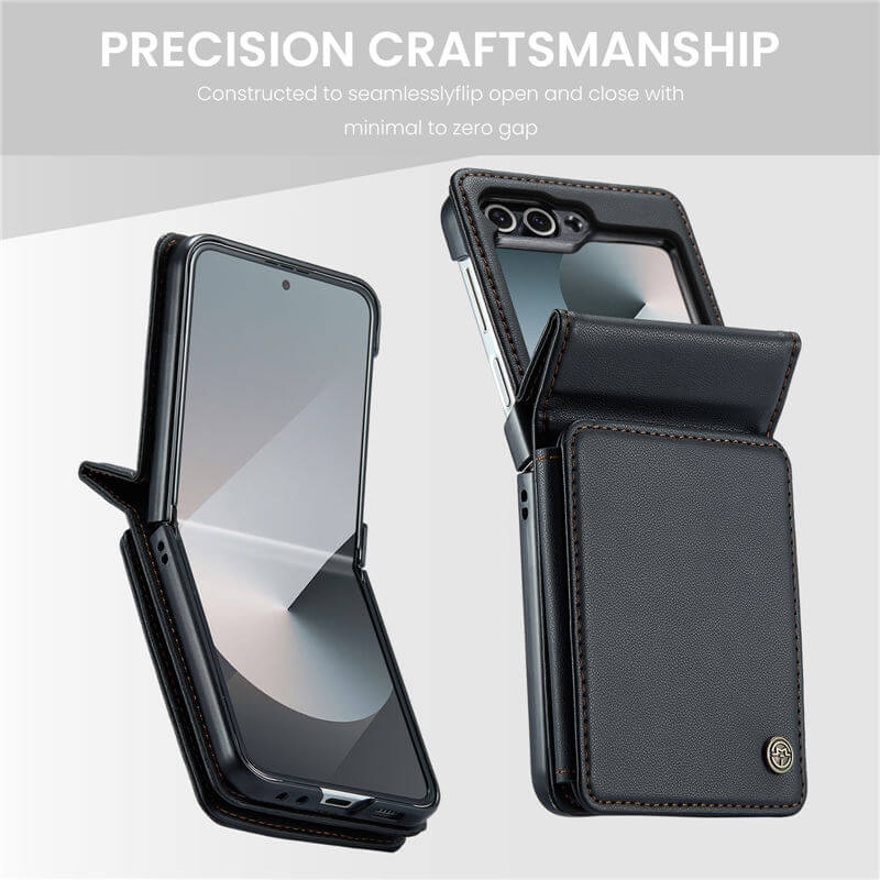 CaseMe Samsung Galaxy Z Flip7 FE RFID Blocking Card Holder Case