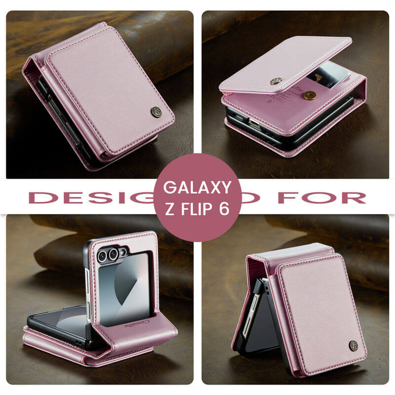 CaseMe Samsung Galaxy Z Flip7 FE RFID Blocking Card Holder Case