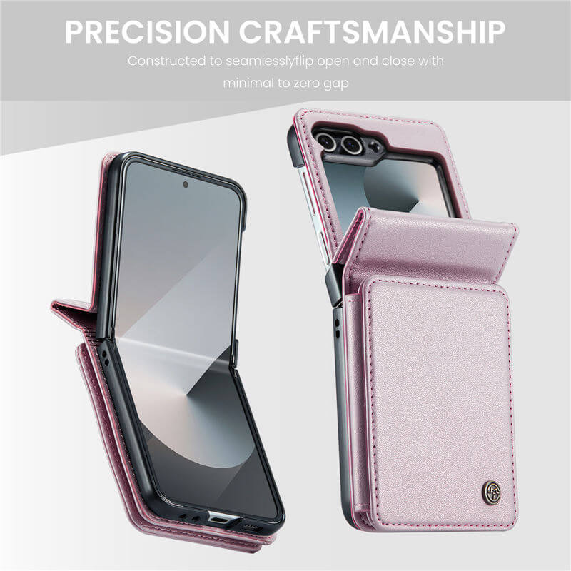 CaseMe Samsung Galaxy Z Flip7 FE RFID Blocking Card Holder Case