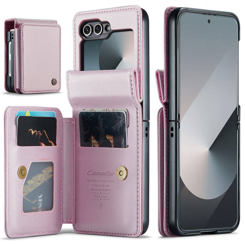 CaseMe Samsung Galaxy Z Flip7 FE RFID Blocking Card Holder Case