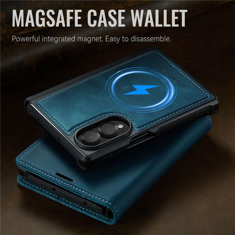 CaseMe Samsung Galaxy Z Fold8 2-in-1 Magnetic Wallet Case