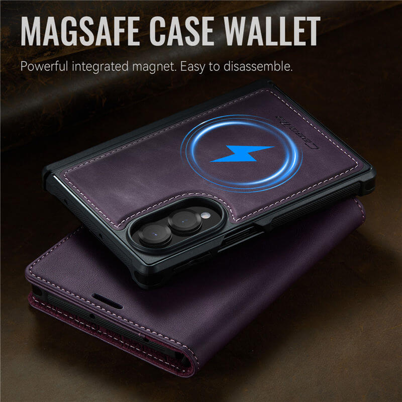 CaseMe Samsung Galaxy Z Fold8 2-in-1 Magnetic Wallet Case