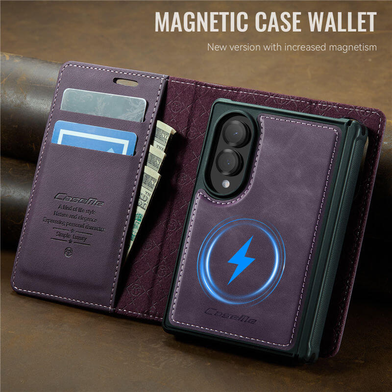 CaseMe Samsung Galaxy Z Fold8 2-in-1 Magnetic Wallet Case
