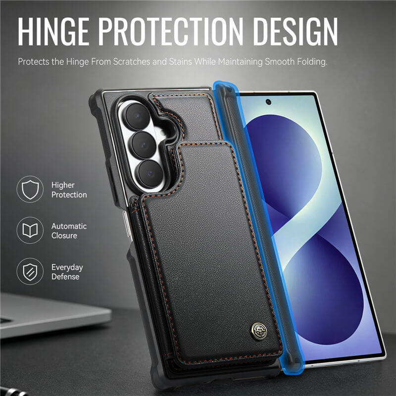 CaseMe Samsung Galaxy Z Fold8 Ultra RFID Blocking Card Holder Case