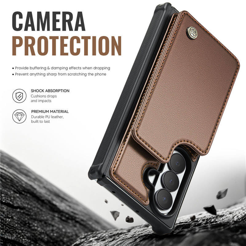 CaseMe Samsung Galaxy Z Fold8 Ultra RFID Blocking Card Holder Case