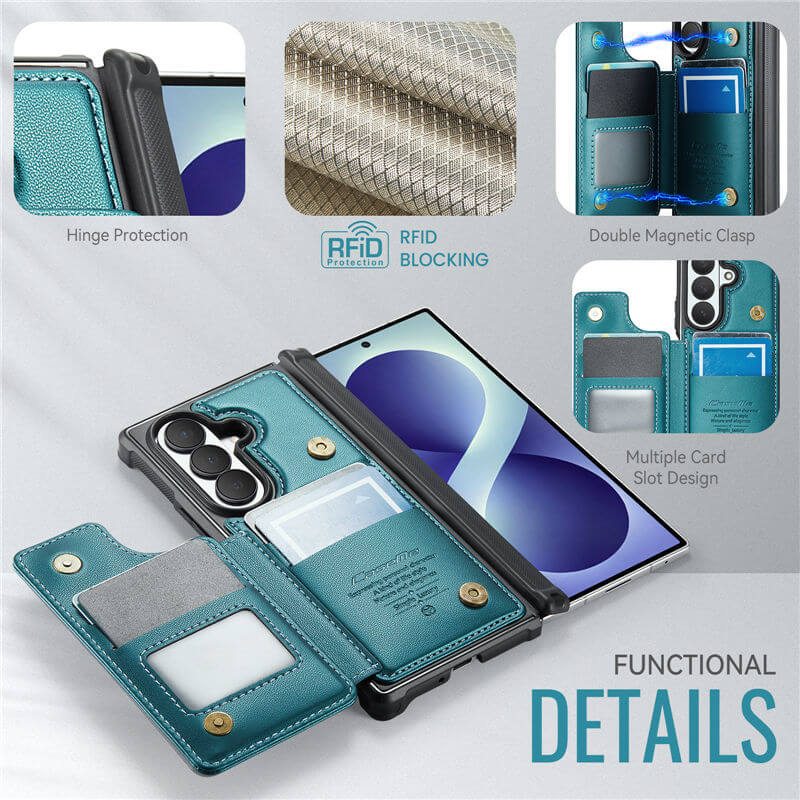 CaseMe Samsung Galaxy Z Fold8 Ultra RFID Blocking Card Holder Case