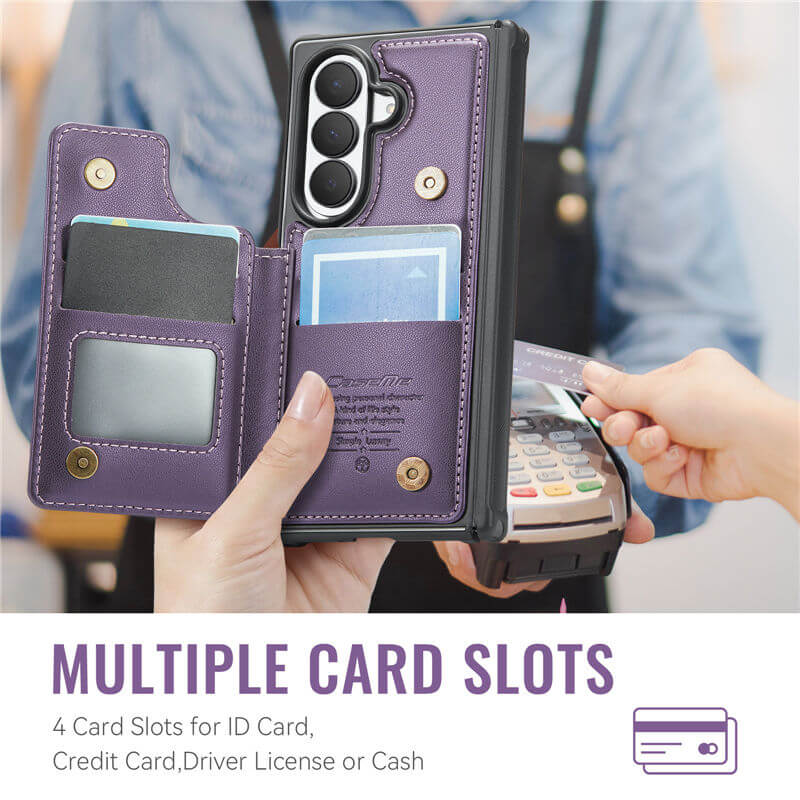 CaseMe Samsung Galaxy Z Fold8 Ultra RFID Blocking Card Holder Case