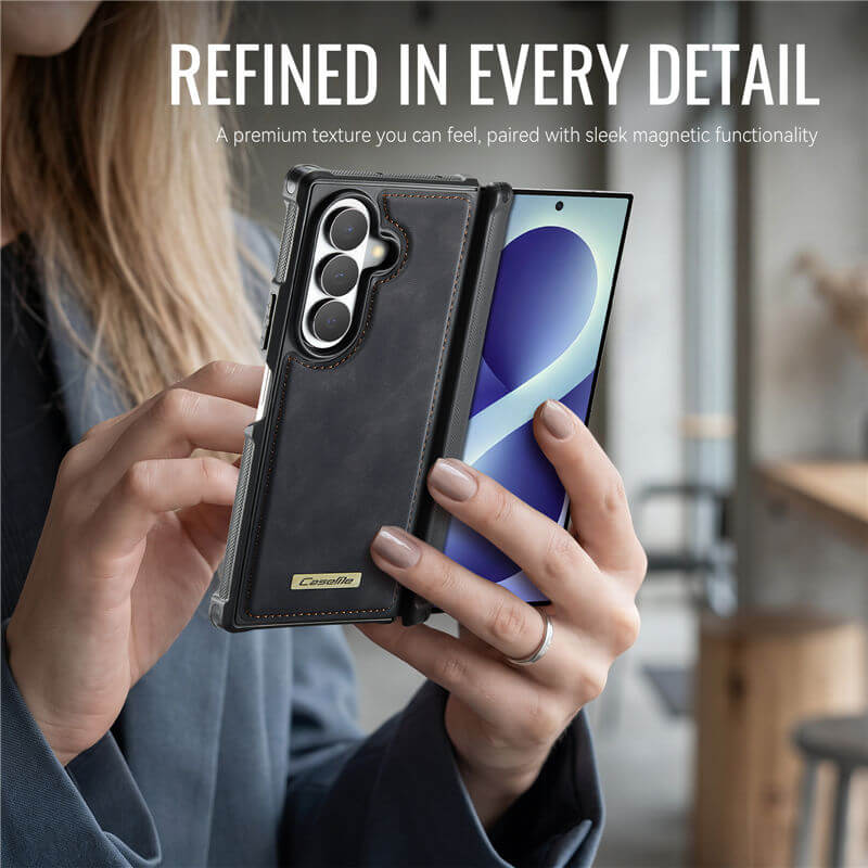 CaseMe Samsung Galaxy Z Fold8 Ultra 2-in-1 Magnetic Wallet Case