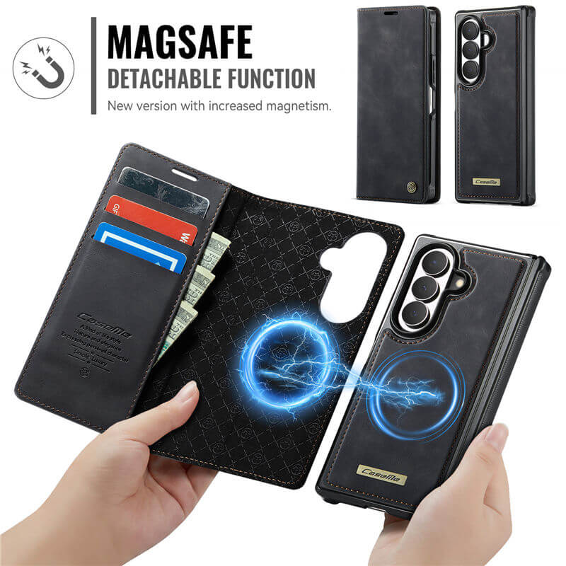 CaseMe Samsung Galaxy Z Fold8 Ultra 2-in-1 Magnetic Wallet Case