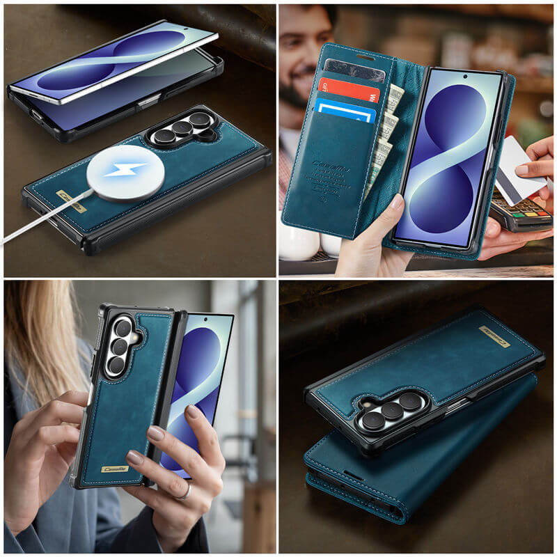 CaseMe Samsung Galaxy Z Fold8 Ultra 2-in-1 Magnetic Wallet Case