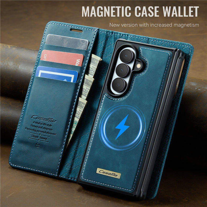 CaseMe Samsung Galaxy Z Fold8 Ultra 2-in-1 Magnetic Wallet Case