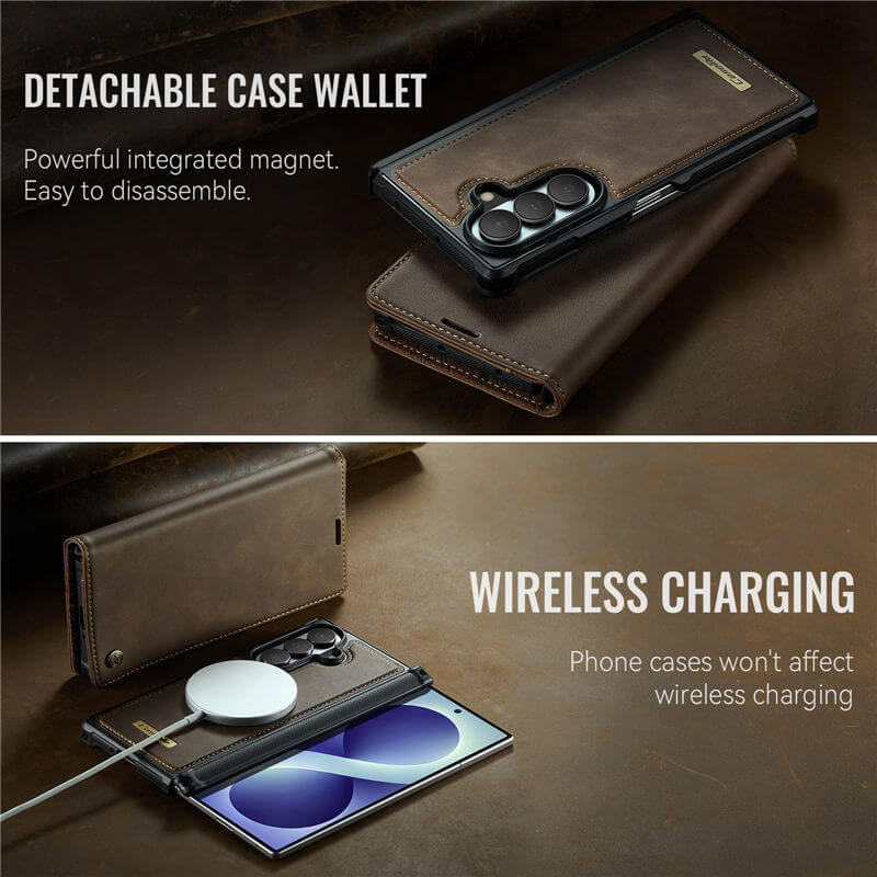 CaseMe Samsung Galaxy Z Fold8 Ultra 2-in-1 Magnetic Wallet Case