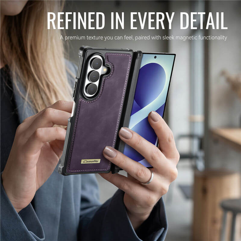 CaseMe Samsung Galaxy Z Fold8 Ultra 2-in-1 Magnetic Wallet Case