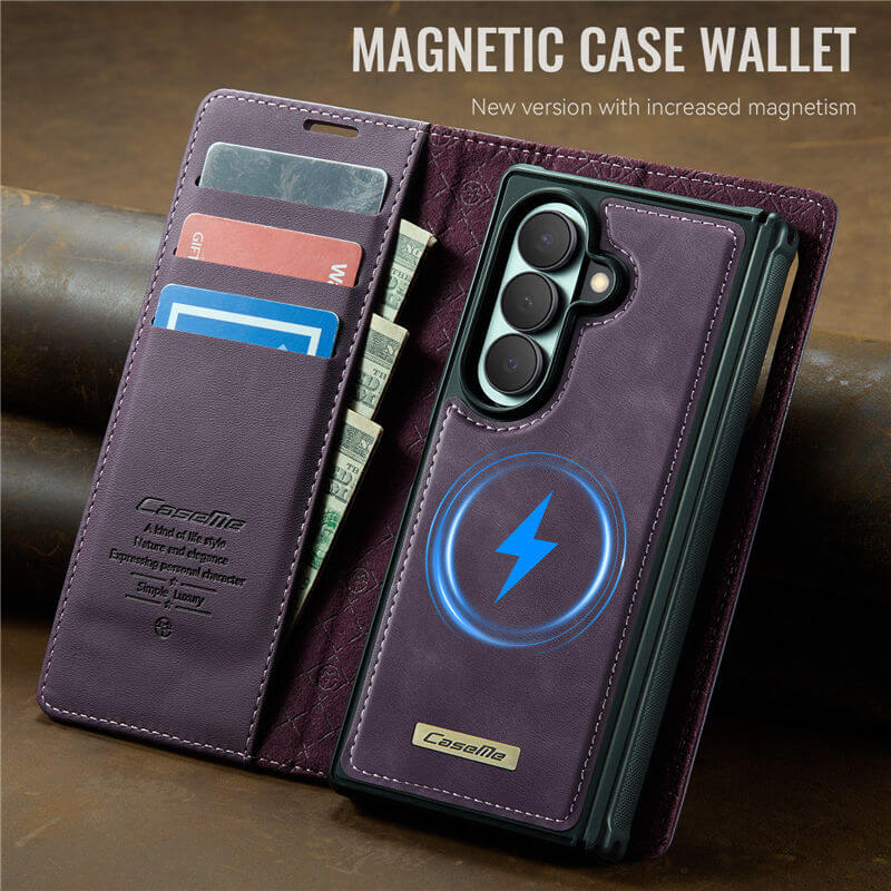 CaseMe Samsung Galaxy Z Fold8 Ultra 2-in-1 Magnetic Wallet Case
