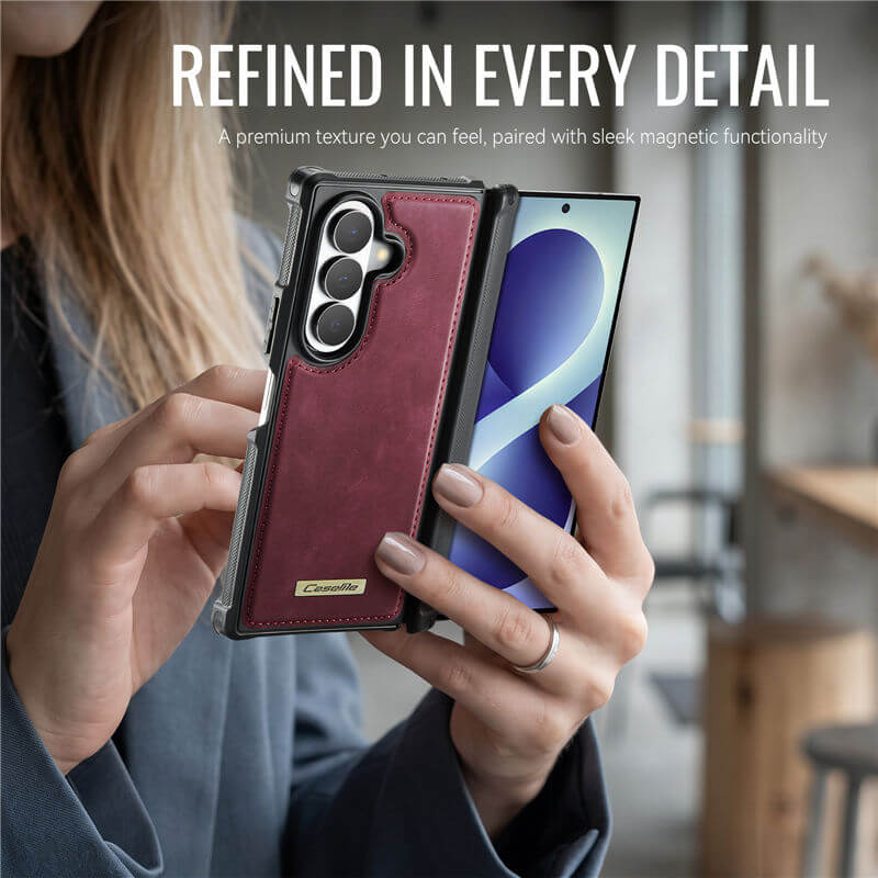 CaseMe Samsung Galaxy Z Fold8 Ultra 2-in-1 Magnetic Wallet Case