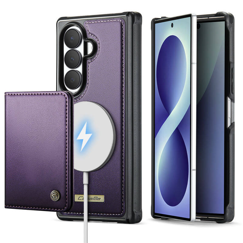 CaseMe Samsung Galaxy Z Fold8 Ultra Detachable Magnetic Wallet Case