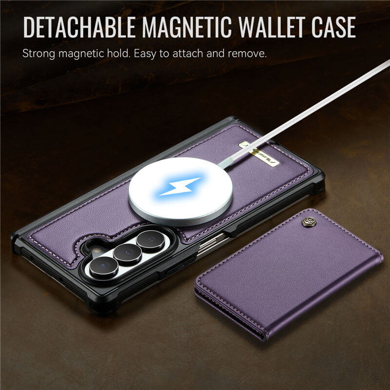 CaseMe Samsung Galaxy Z Fold8 Ultra Detachable Magnetic Wallet Case