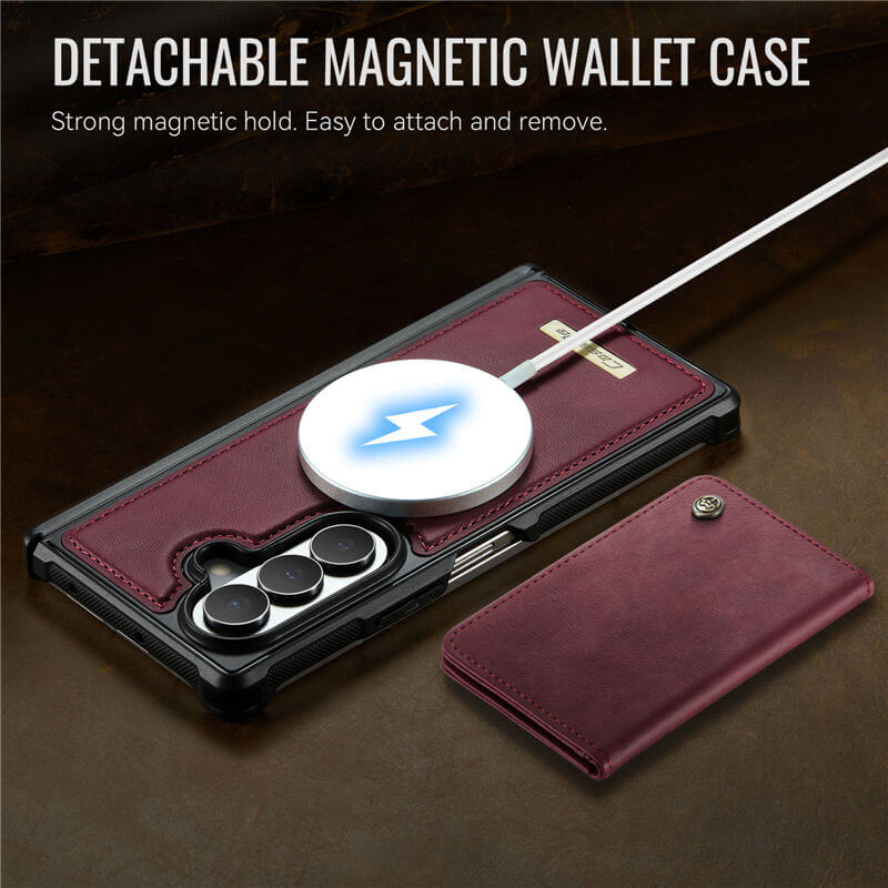 CaseMe Samsung Galaxy Z Fold8 Ultra Detachable Magnetic Wallet Case
