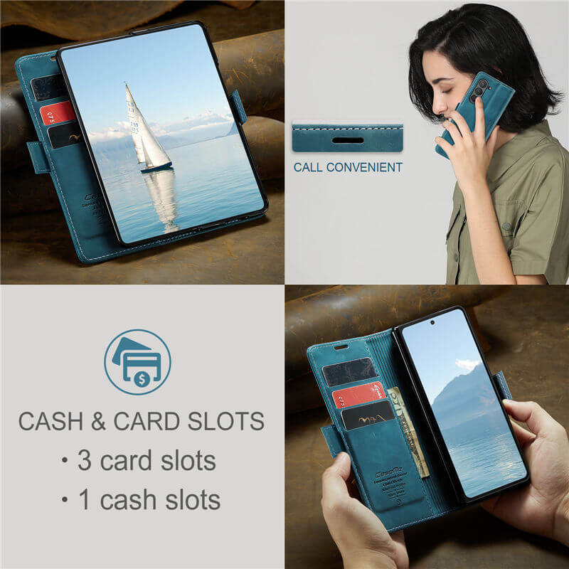 CaseMe Samsung Galaxy Z Fold6 Wallet Case