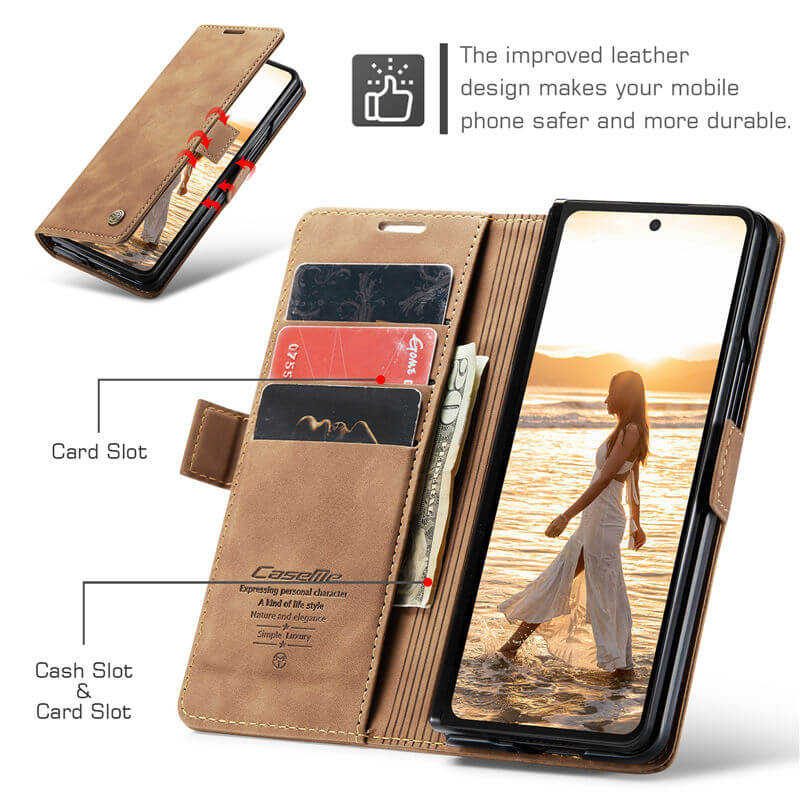 CaseMe Samsung Galaxy Z Fold6 Wallet Case