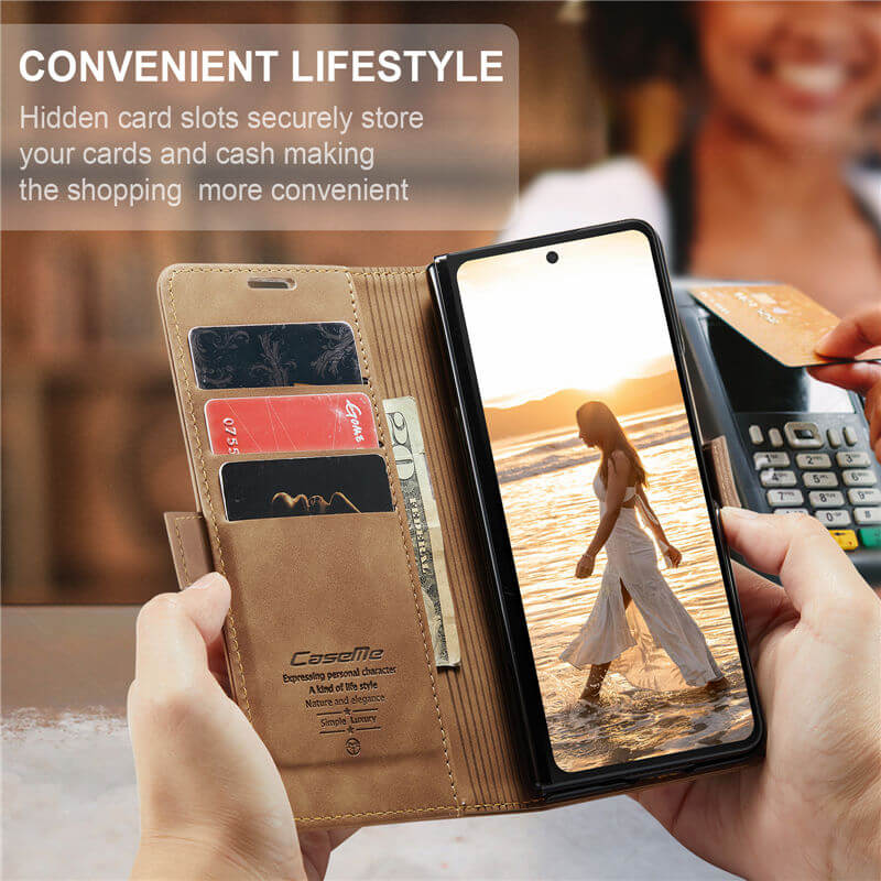 CaseMe Samsung Galaxy Z Fold6 Wallet Case