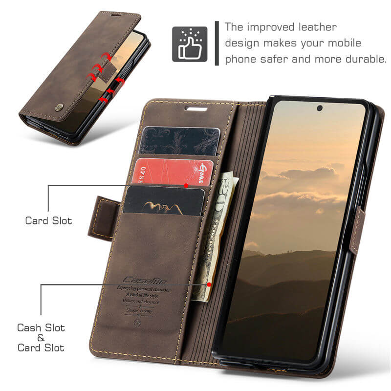 CaseMe Samsung Galaxy Z Fold6 Wallet Case