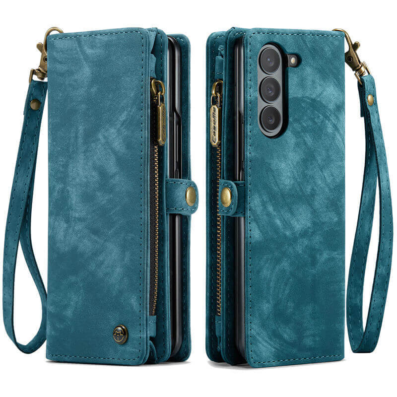 CaseMe Samsung Galaxy Z Fold7 Wallet Case with Wrist Strap