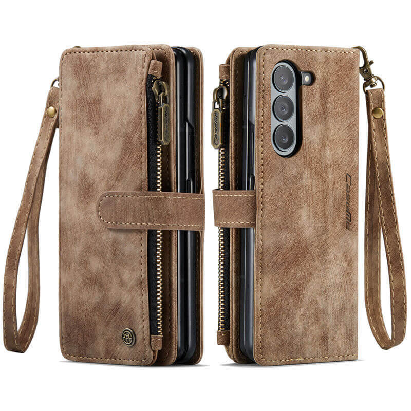 CaseMe Samsung Galaxy Z Fold7 Wallet Case with Wrist Strap