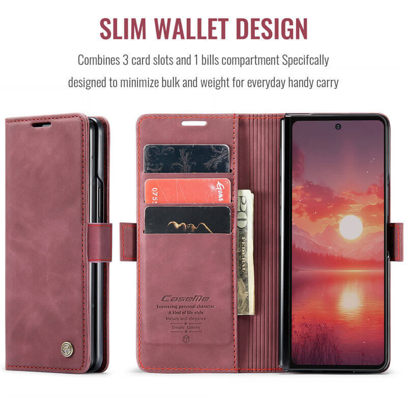 CaseMe Samsung Galaxy Z Fold7 Wallet Case