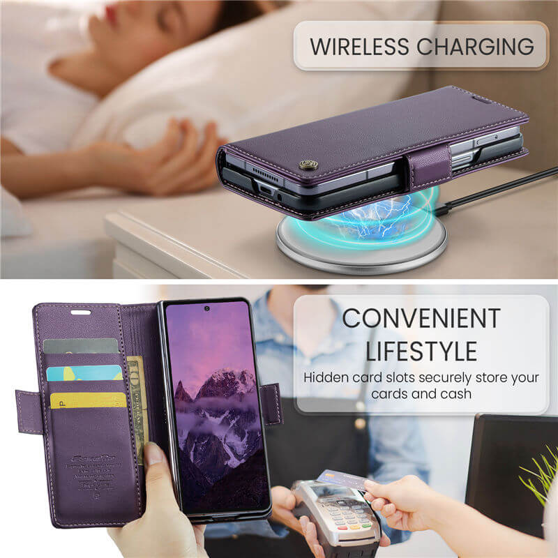CaseMe Samsung Galaxy Z Fold7 Wallet Case