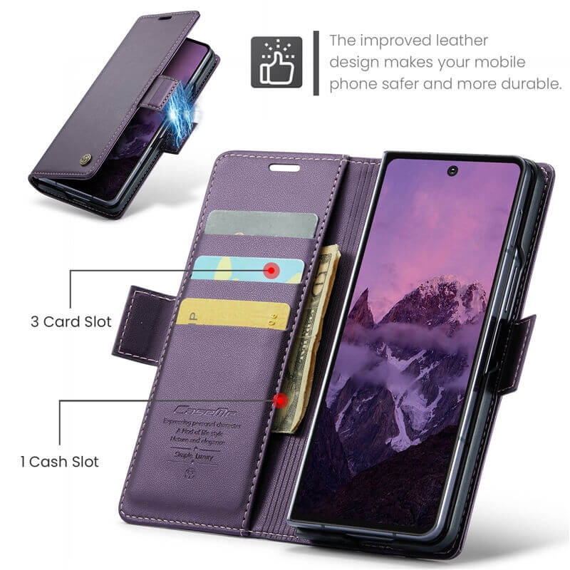 CaseMe Samsung Galaxy Z Fold7 Wallet Case