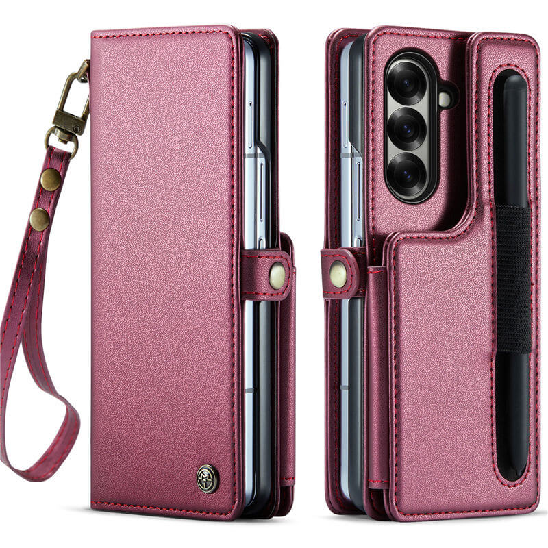 CaseMe Samsung Galaxy Z Fold7 Wallet RFID Blocking Kickstand Case