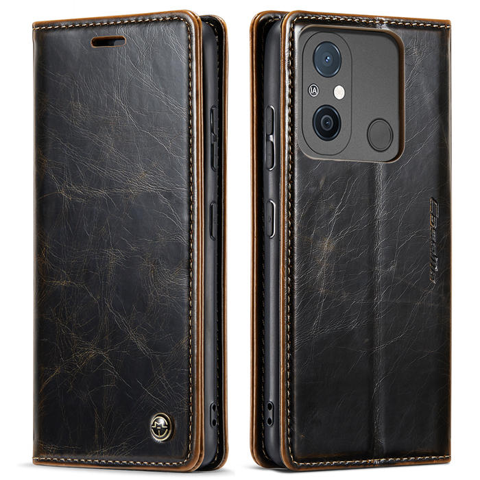 CaseMe Xiaomi Redmi 11A/12C Wallet Kickstand Magnetic Flip Case