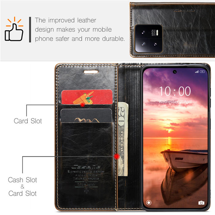 CaseMe Xiaomi 13 Pro Wallet Luxury Leather Case