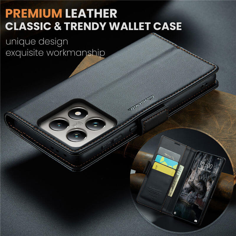 CaseMe Xiaomi 14T Pro Wallet Case