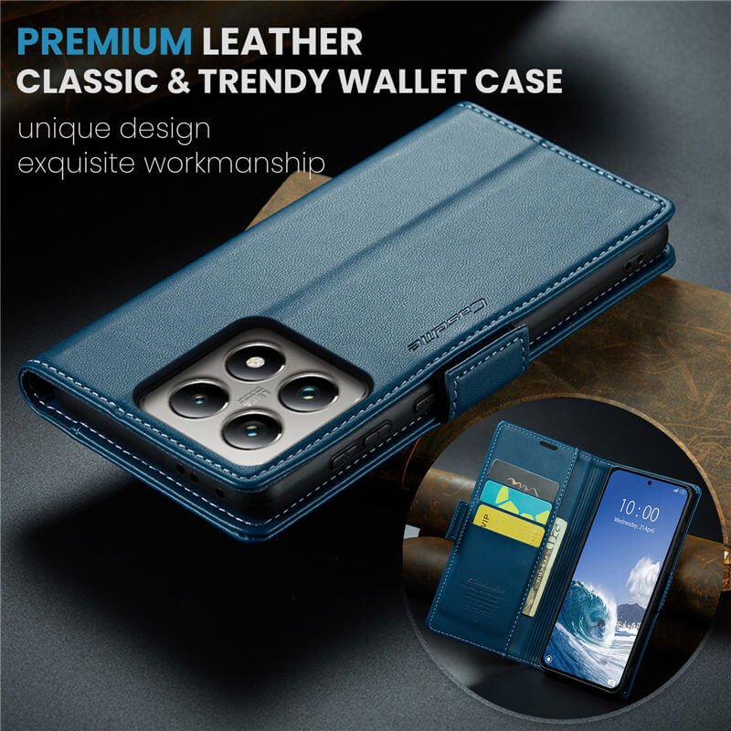 CaseMe Xiaomi 14T Pro Wallet Case