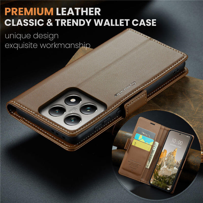 CaseMe Xiaomi 14T Pro Wallet Case