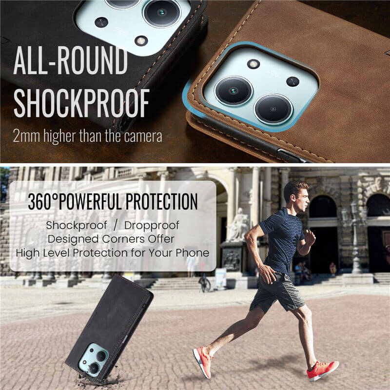 CaseMe Xiaomi Redmi 15C Wallet Case