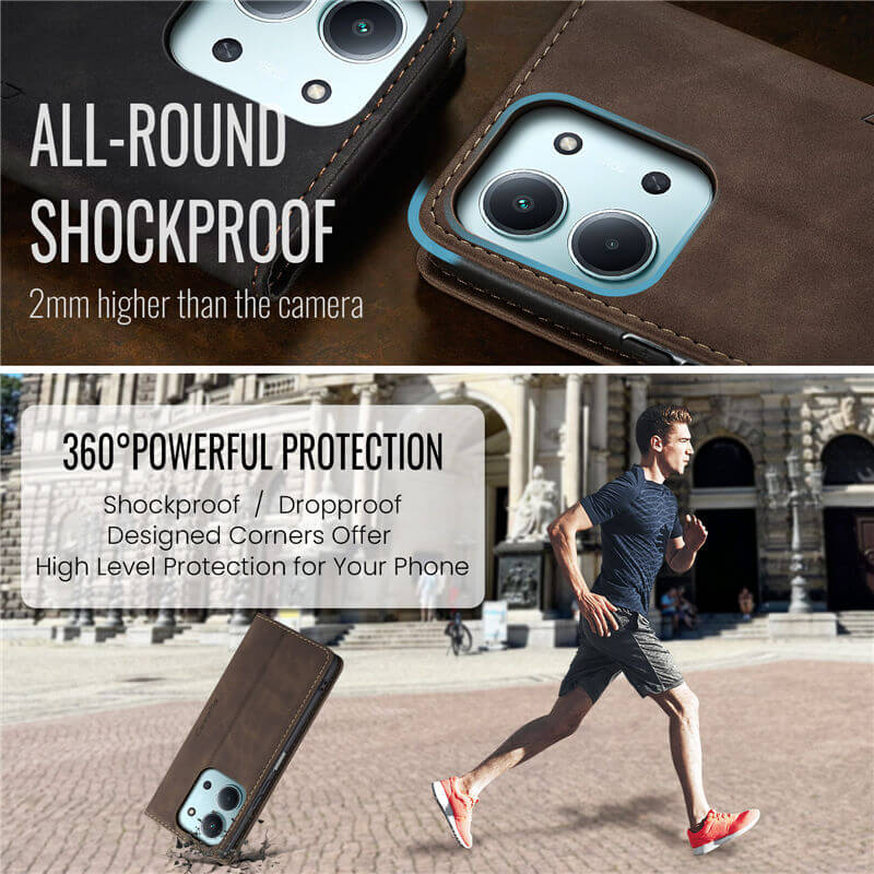 CaseMe Xiaomi Redmi 15C Wallet Case