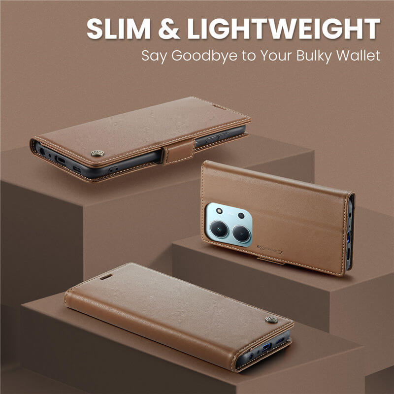 CaseMe Xiaomi Redmi 15C Wallet Case