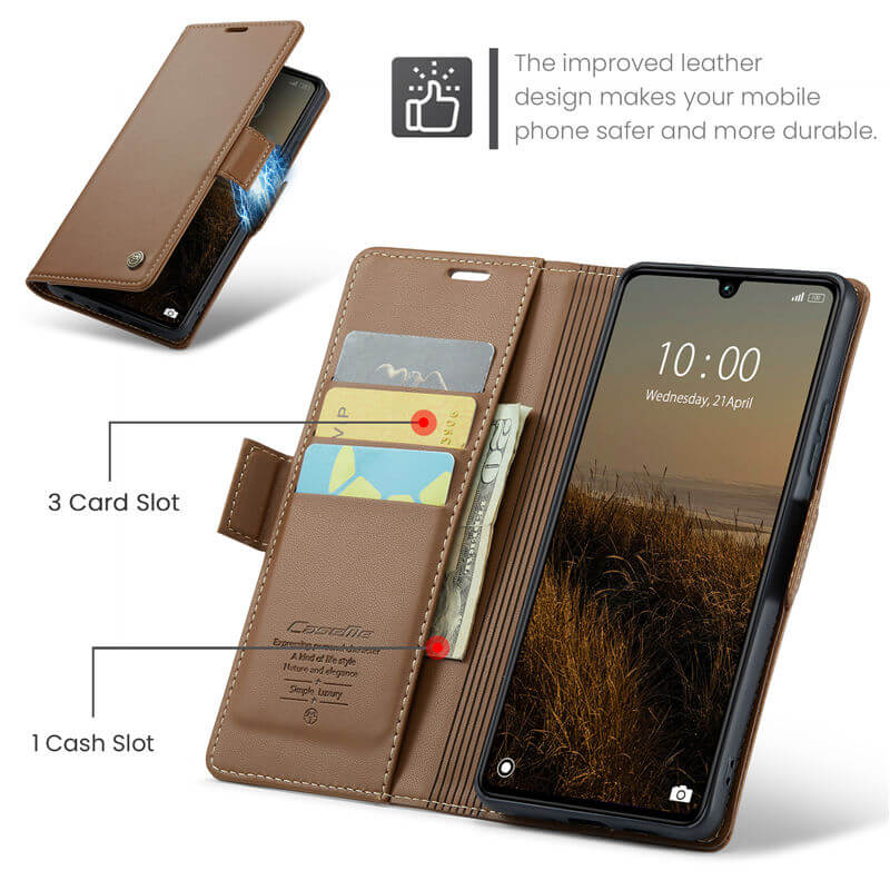 CaseMe Xiaomi Redmi 15C Wallet Case