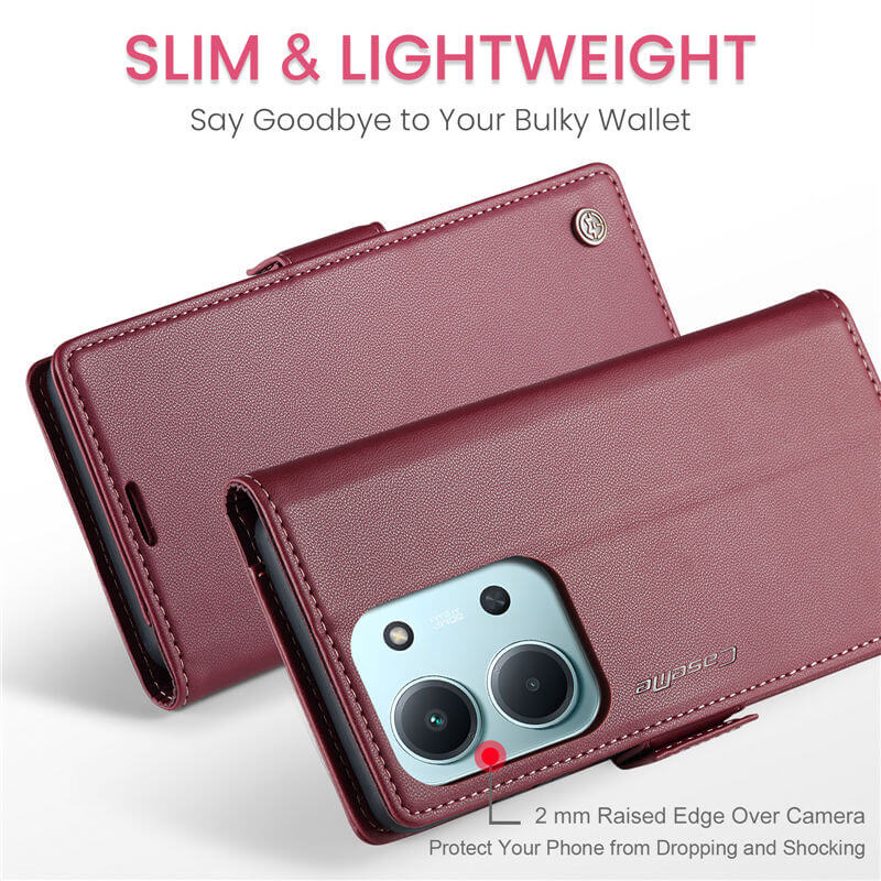 CaseMe Xiaomi Redmi 15C Wallet Case