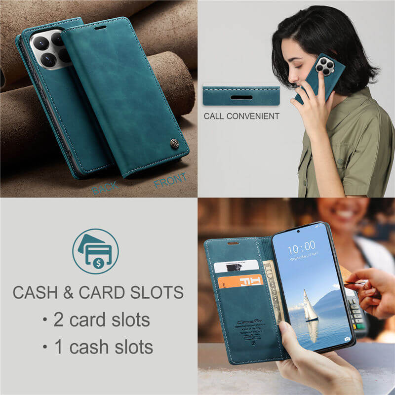 CaseMe Xiaomi 15T Pro Wallet Case