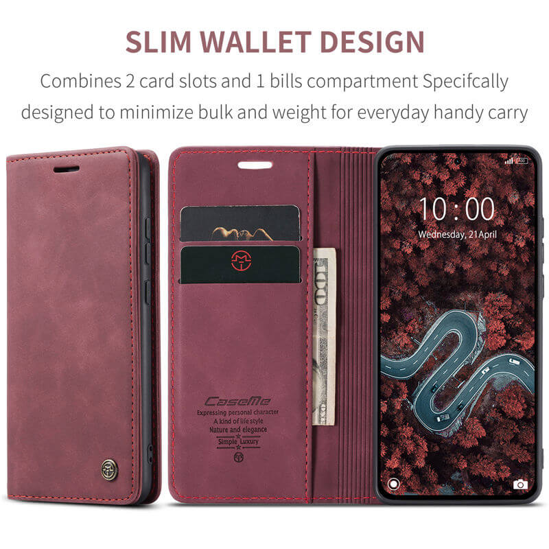 CaseMe Xiaomi Poco X7 Pro Wallet Case