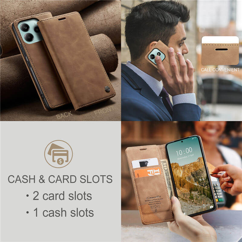 CaseMe Xiaomi Redmi Note 14 Wallet Case