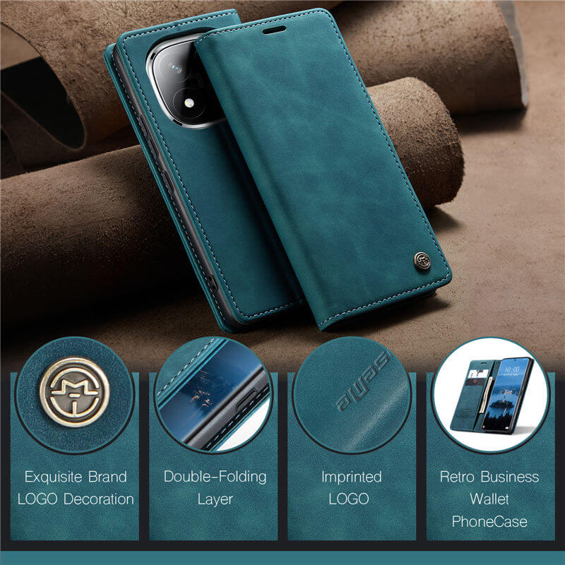 CaseMe Xiaomi Redmi Note 14 Pro/Note 14 Pro Plus Wallet Case