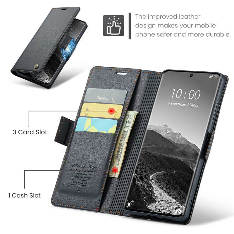 CaseMe Xiaomi Redmi Note 14 Pro 4G Wallet Case