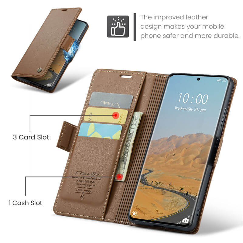 CaseMe Xiaomi Redmi Note 14 Pro 4G Wallet Case