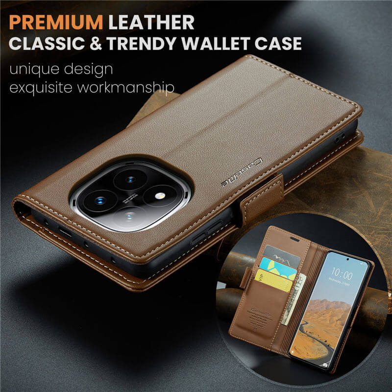 CaseMe Xiaomi Redmi Note 14 Pro 4G Wallet Case